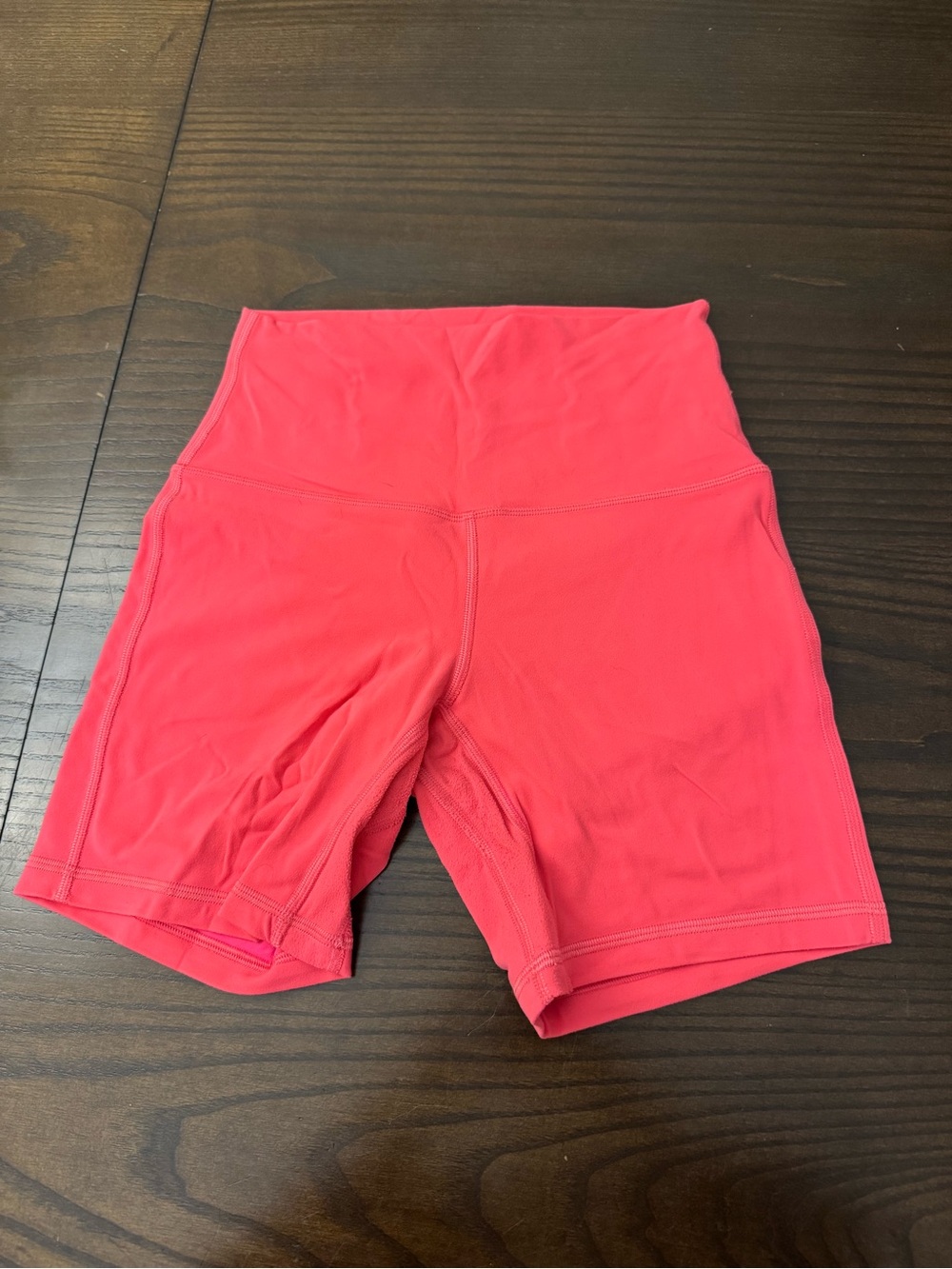 lululemon athletica Align 6” Short in Guava Pink High-Rise Double Lined
